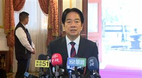 總統賴清德出席「第20屆亞洲民主人權獎頒獎典禮」並於會前受訪（圖／翻攝畫面）