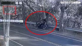 彰化,139縣道,死亡彎道,車禍,自撞,重機,紅牌,路樹,命危（圖／翻攝畫面）