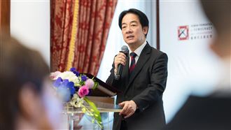 中國威脅影響全球　賴：守護民主刻不容緩