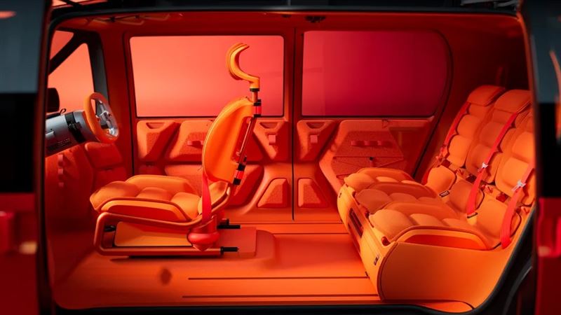 Elo的內裝設計靈感來自運動服飾。（圖／翻攝Citroen網站）