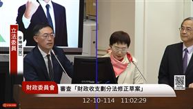 針對國安基金是否擴編至一兆元，立委李坤城今（10）日質詢時力挺修法，強調台股市值翻倍，護盤銀彈不能少。財政部次長阮清華坦言過去資金有限只能「省著用」，並澄清「有借款才需付息」，駁斥擴編將導致巨額利息支出的謠言。（圖／翻攝自國會頻道網站）