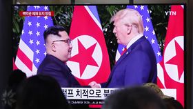 南韓學者指出，川金會或許於明年有機會再現。（圖／美聯社／達志影像）