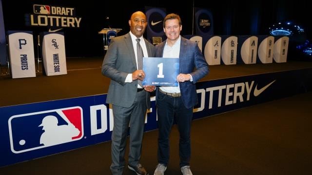 MLB白襪隊抽中2026年選秀狀元籤。（圖／翻攝自MLB官網）