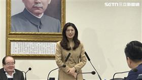 鄭麗文主持中常會。（圖／記者詹宜庭攝影）