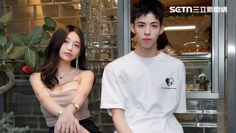 陳任佑與祈錦鈅（左）接受專訪。（圖／記者趙于瑩攝影）