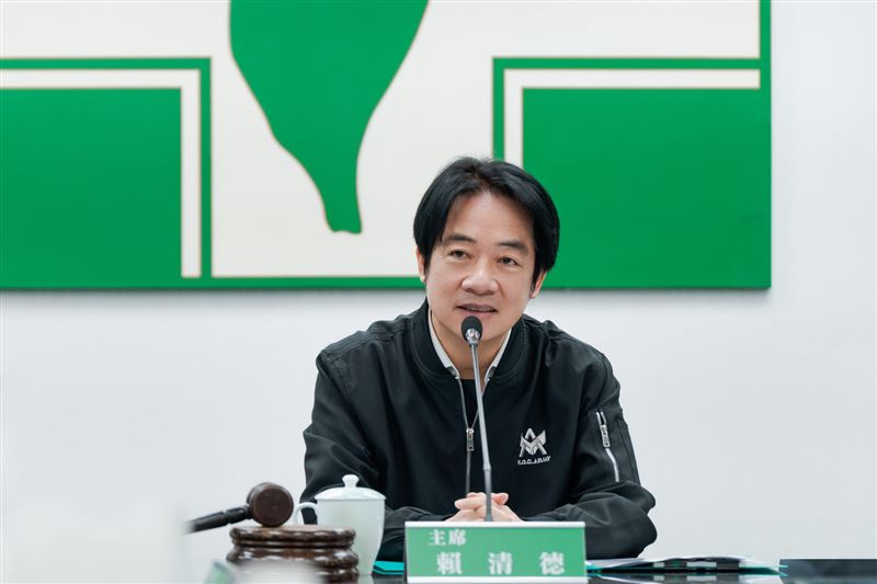 兼任民進黨主席的總統賴清德主持中常會（圖／民進黨提供）