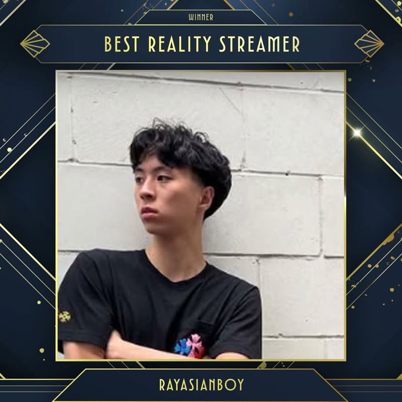 《2025 The Streamer Awards》官方貼文恭喜Ray(圖/翻攝自IG @thestreamerawards)