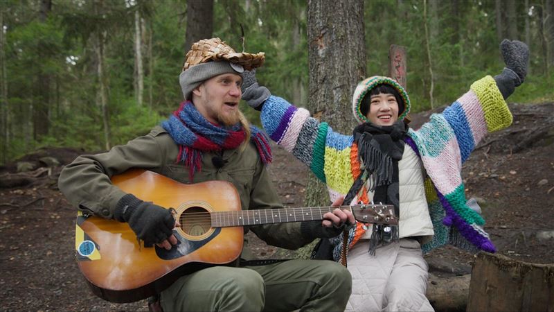 Lulu黃路梓茵前往芬蘭展開一場療癒身心的列車之旅。（圖／公視、新傳媒提供）