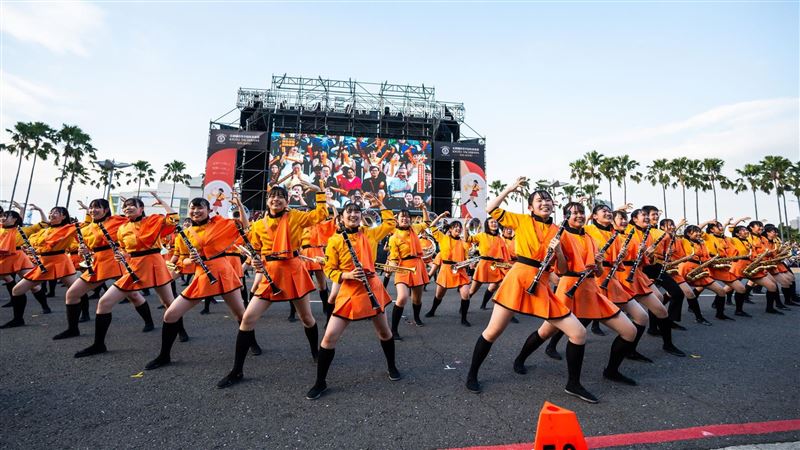 橘高校強勢來襲 與屏東三校共織交流盛宴