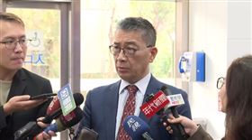 民進黨秘書長徐國勇出席民進黨青年局會員大會前受訪（圖／翻攝畫面）