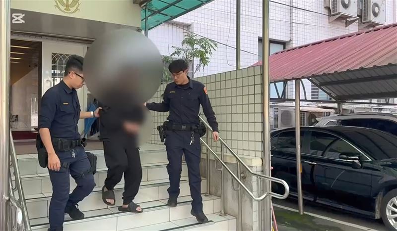 方男被警方依毒品罪移送。（圖／翻攝畫面）