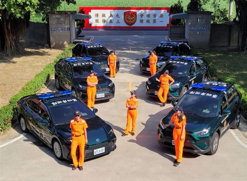 海巡署兩年汰換523輛任務車，老舊車輛總里程可繞赤道492圈。（圖／海巡署提供）
