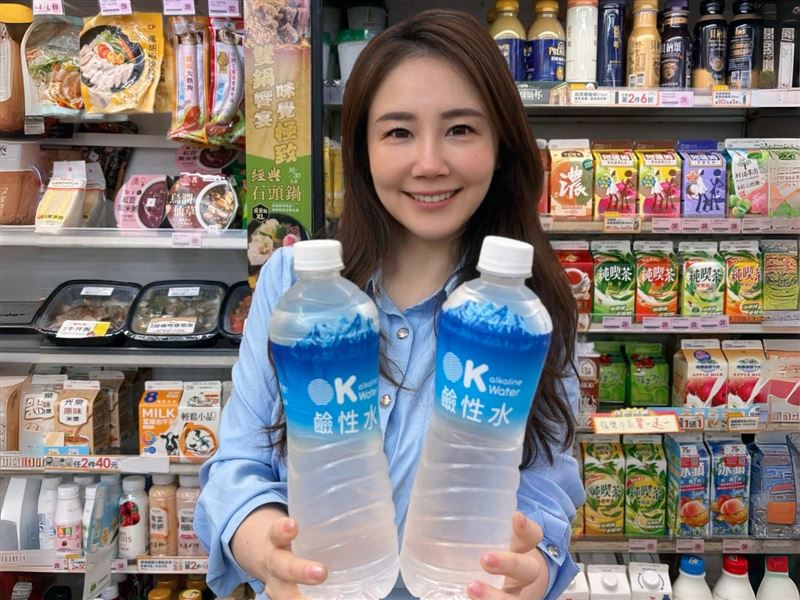 OKchoice water鹼性水。(圖/品牌業者提供)