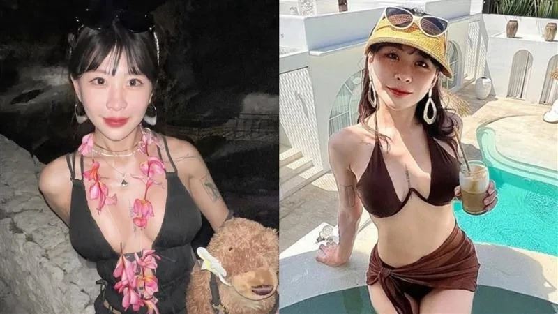 仙塔律師外型亮眼，不時在社群放送泳裝辣照，胸口刺青也有特殊意義。（圖／翻攝自仙塔律師IG）