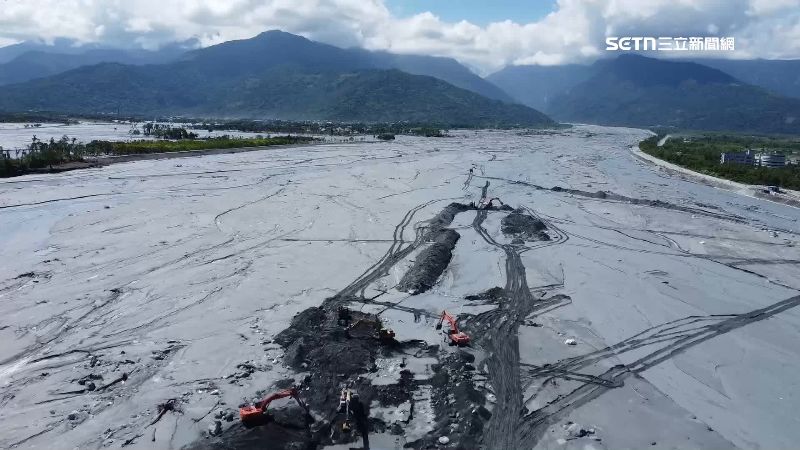 馬太鞍溪堰塞湖溢流重創花蓮光復地區