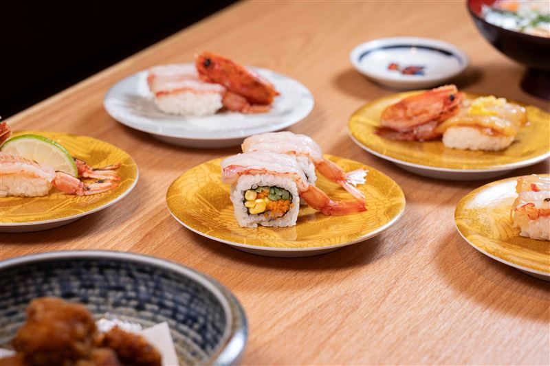 合點壽司推出6道胭脂蝦料理。(圖/合點壽司提供)