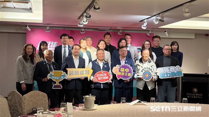 中華企業射箭聯賽頒獎典禮。(圖/記者張沛嘉攝影)