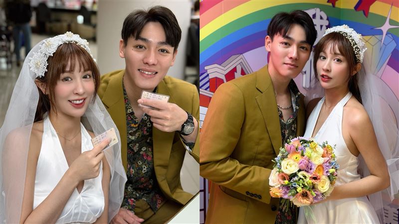 陳晨威火速登記!啾啾成人妻曬證超閃發聲