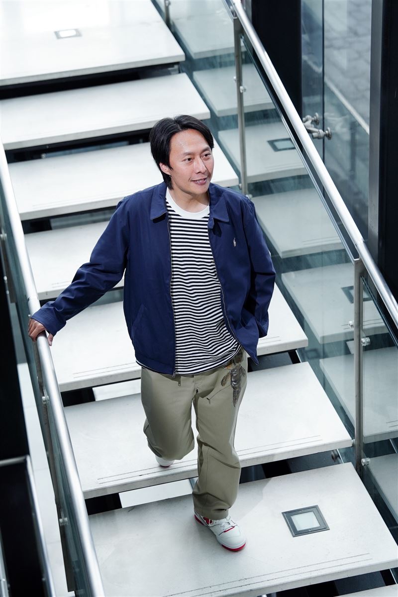 張啟樂透露決定長住台灣的關鍵。（圖／記者趙于瑩攝影）