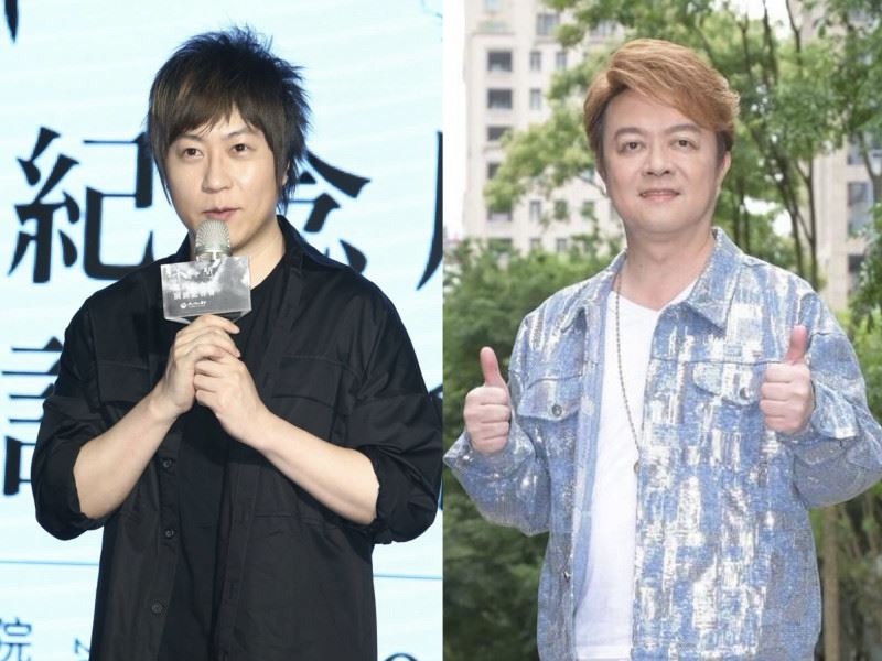 五月天阿信與台語歌王翁立友同齡。(圖/翻攝自臉書)