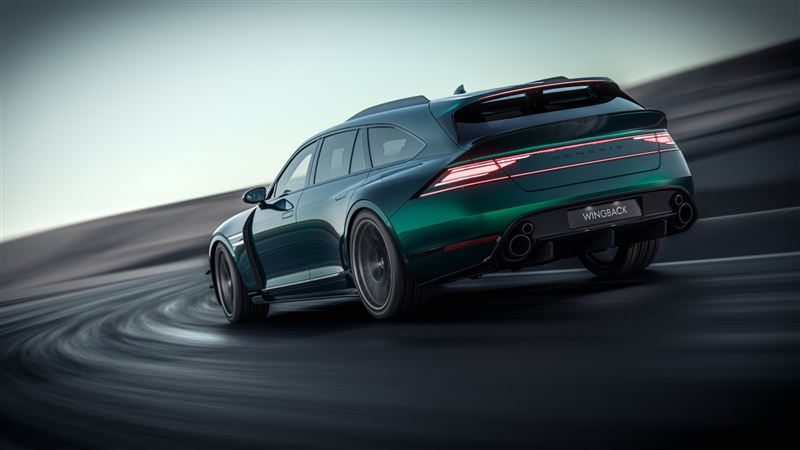 全尺寸豪華旅行車G90 Wingback Concept。(圖/翻攝Genesis網站)