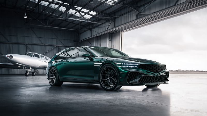 Genesis G90 Wingback Concept概念旅行車。(圖/翻攝Genesis網站)