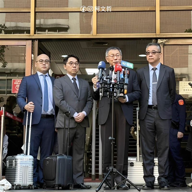 吳靜怡說，柯文哲一直喊法院要直播，但為什麼你不乾脆跟橘子開直播？（圖／翻攝自柯文哲臉書）