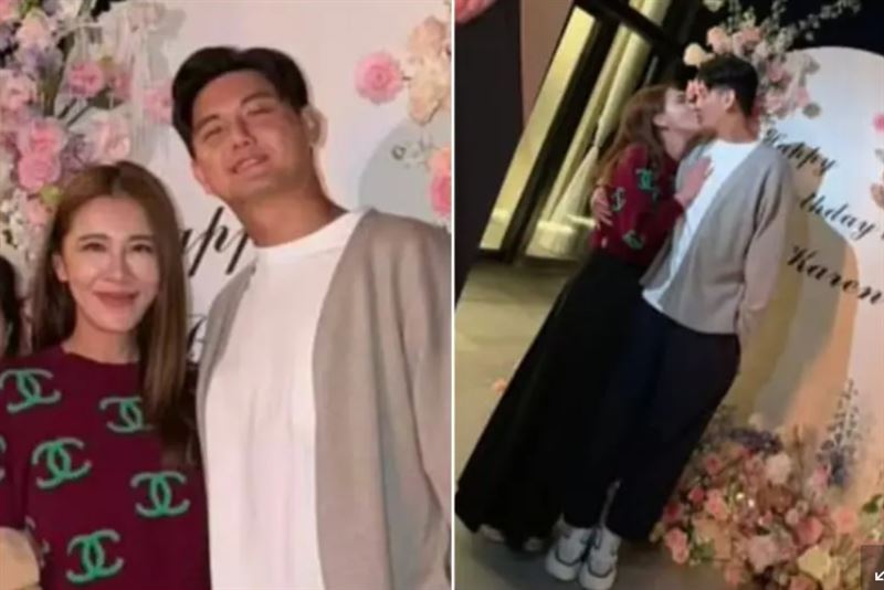 小禎生日派對合體男友。(圖/翻攝自IG)