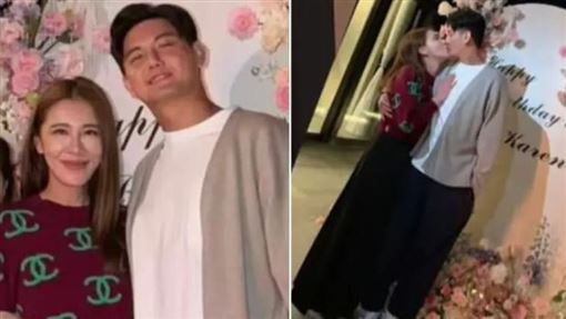 41歲不藏了　小禎激吻小7歲廚師男友放閃