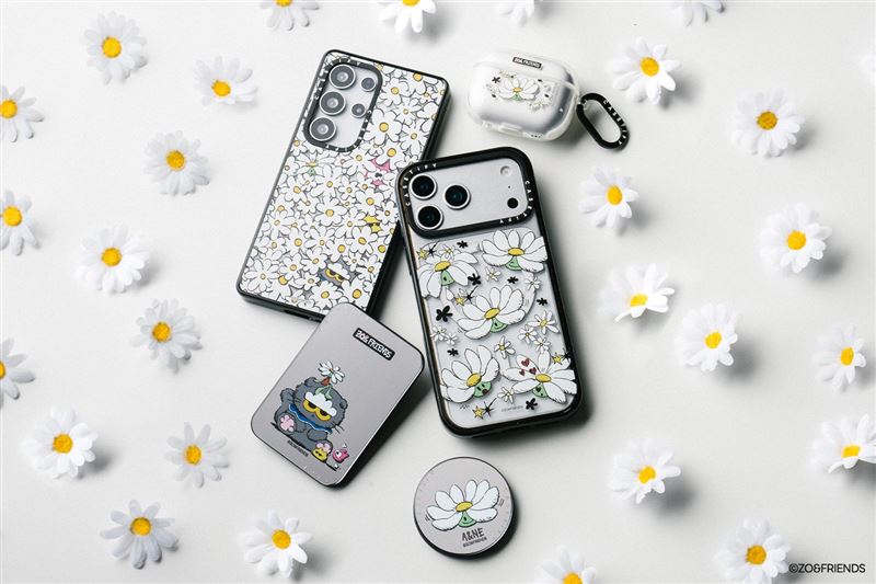 ZO&FRIENDS x CASETiFY聯名系列電子配件,並於限定門市推出限量包裝禮盒
