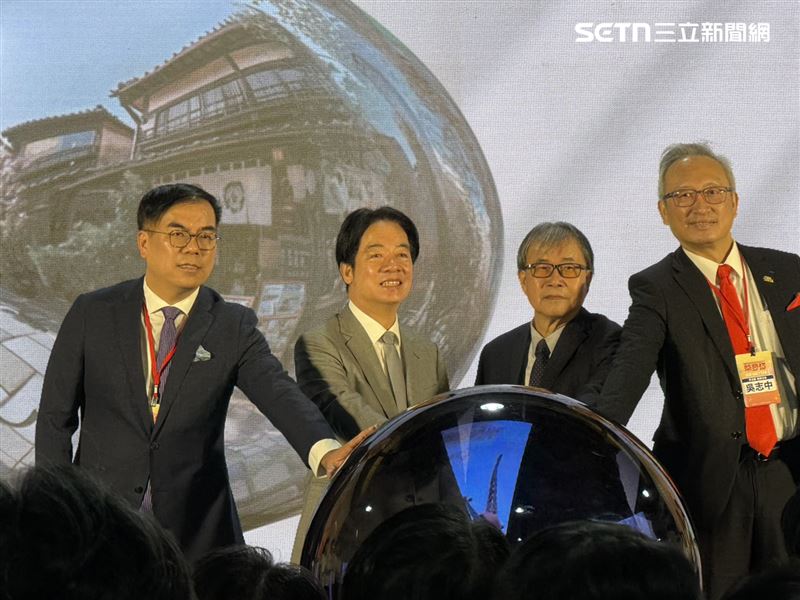 總統賴清德出席「青年百億海外圓夢基金計畫」成果交流活動開展記者會（圖／記者劉秀敏攝影）