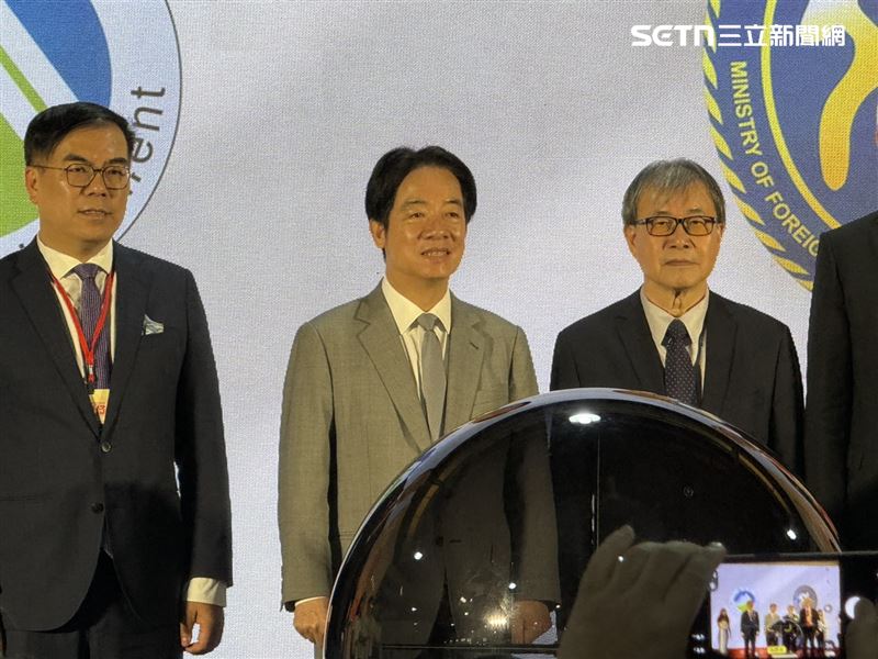 總統賴清德出席「青年百億海外圓夢基金計畫」成果交流活動開展記者會（圖／記者劉秀敏攝影）