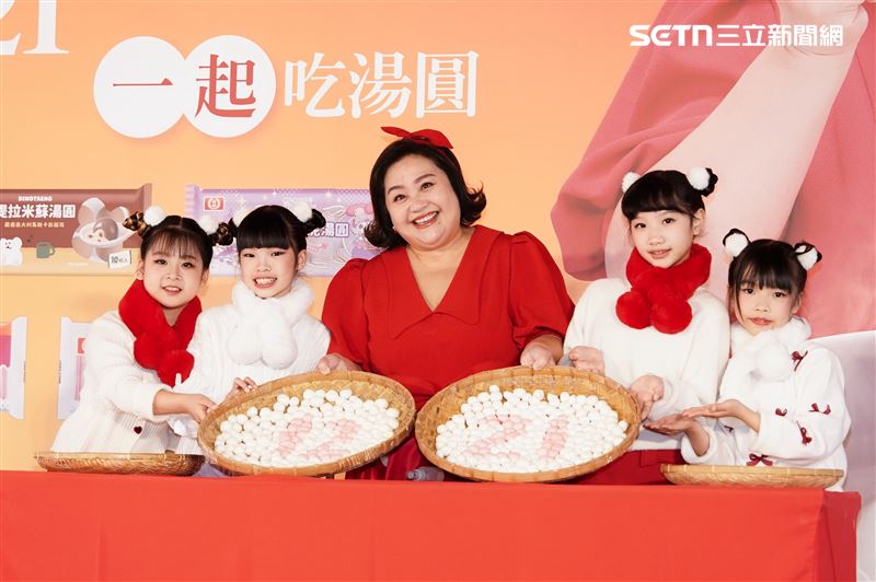 鍾欣凌擔任湯圓大使。(圖/記者趙于瑩攝影)