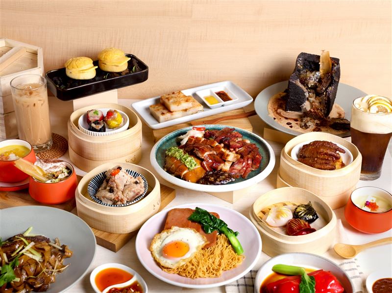 築間餐飲集團全新港式料理品牌「喜辰港式點心茶餐廳」。(圖/築間提供)