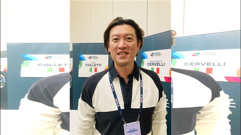 王建民出席大聯盟冬季會議。(圖/翻攝自杉浦大介 X)