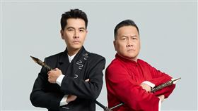 王傳一、朱德首次合作相聲脫口秀默契十足趣味橫生。（圖／嚞娛樂提供）