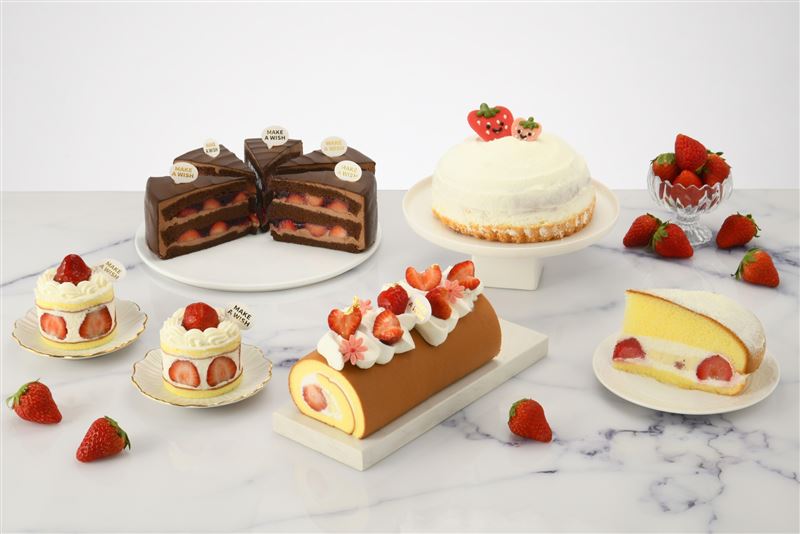生乳捲名店亞尼克「新鮮草莓季」即將開跑,多達9款系列甜點,滿滿草莓酸甜美妙。(圖/品牌業者提供)