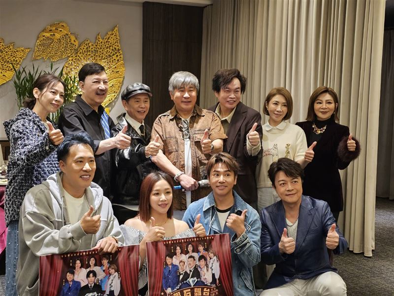 胡瓜今辦感恩餐敘。(圖/記者蔡維歆攝影)