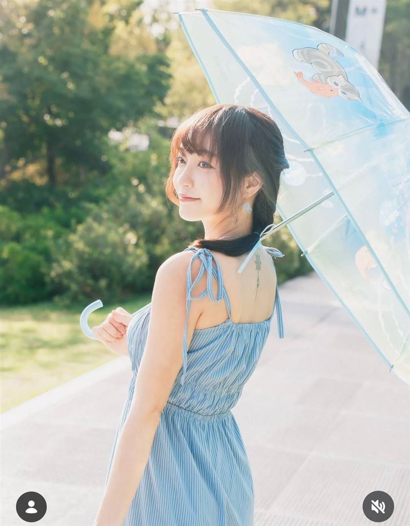 雪兒在花火節拍照行為挨轟。(圖/翻攝自IG)