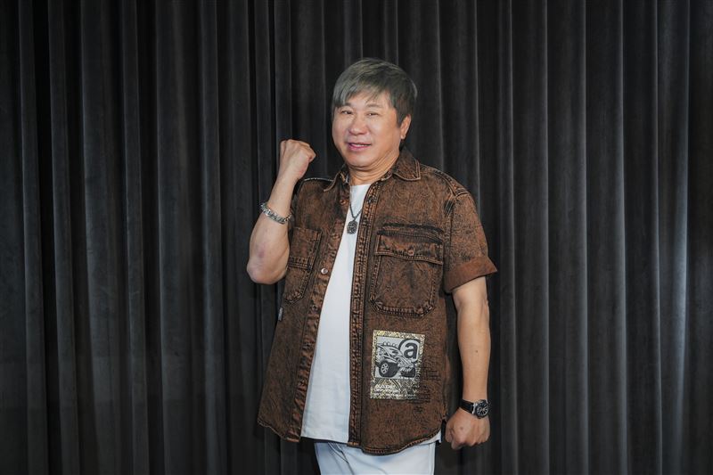 胡瓜出席「鑽石舞台之夜」餐會,分享與辛龍私下互動。(圖/萬星傳播提供)