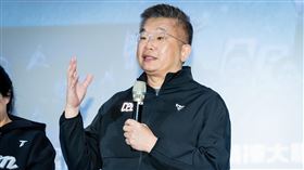 台灣隊12強紀錄片《冠軍之路》試片會，中職會長蔡其昌。（圖／牽猴子提供）