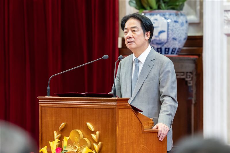 總統賴清德接見「第27屆國家建築金質獎」及「第22屆國家品牌玉山獎」得獎代表(圖/總統府提供)