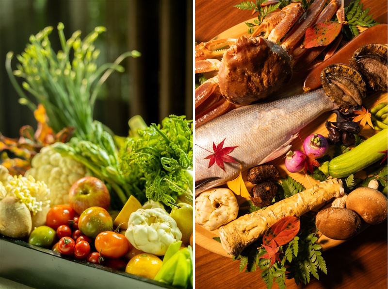 Ukai-tei Kaohsiung冬季菜單全新登場,以「冬之溫度」詮釋食材成熟期的濃厚底蘊。(圖/飯店旅宿業者提供)