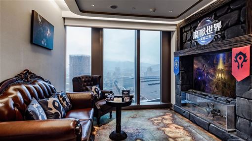 台北漢來《魔獸世界》主題房　抽這台主機