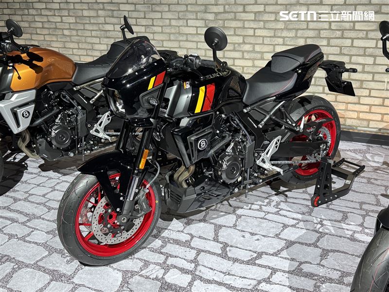 SUZUKI GSX-8T/8TT。(圖/鍾釗榛攝影)