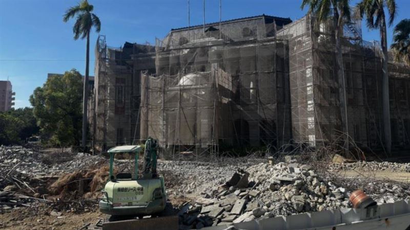 台中州廳古蹟宛如廢墟　民眾批：慘不忍睹