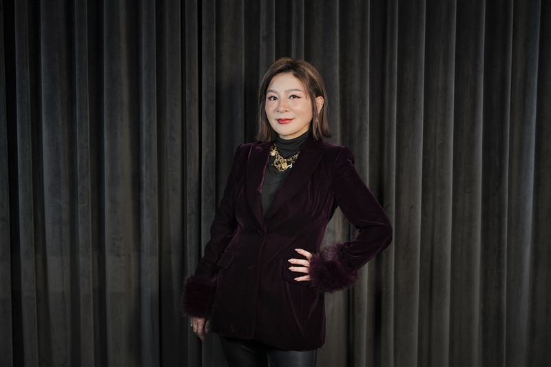 王彩樺出席「鑽石舞台之夜」演唱會感恩餐會。(圖/萬星傳播提供)