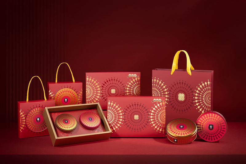 鴻鼎菓子推出三款公益限定禮盒「四喜呈祥」、「五福臨門」和「台灣烘焙大賞獎禮盒」，每售出一盒即捐贈5%銷售額到家扶基金會。（圖／鴻鼎菓字提供）