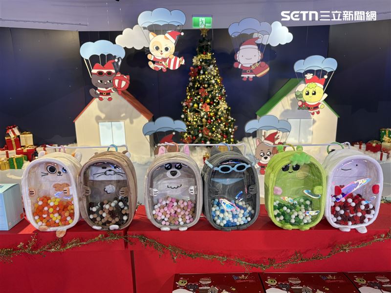 BOYNEXTDOOR官方角色「BBNEXDO」台北快閃店。(圖/記者趙于瑩攝影)