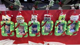 BOYNEXTDOOR官方角色「BBNEXDO」台北快閃店有多種商品。（圖／記者趙于瑩攝影）